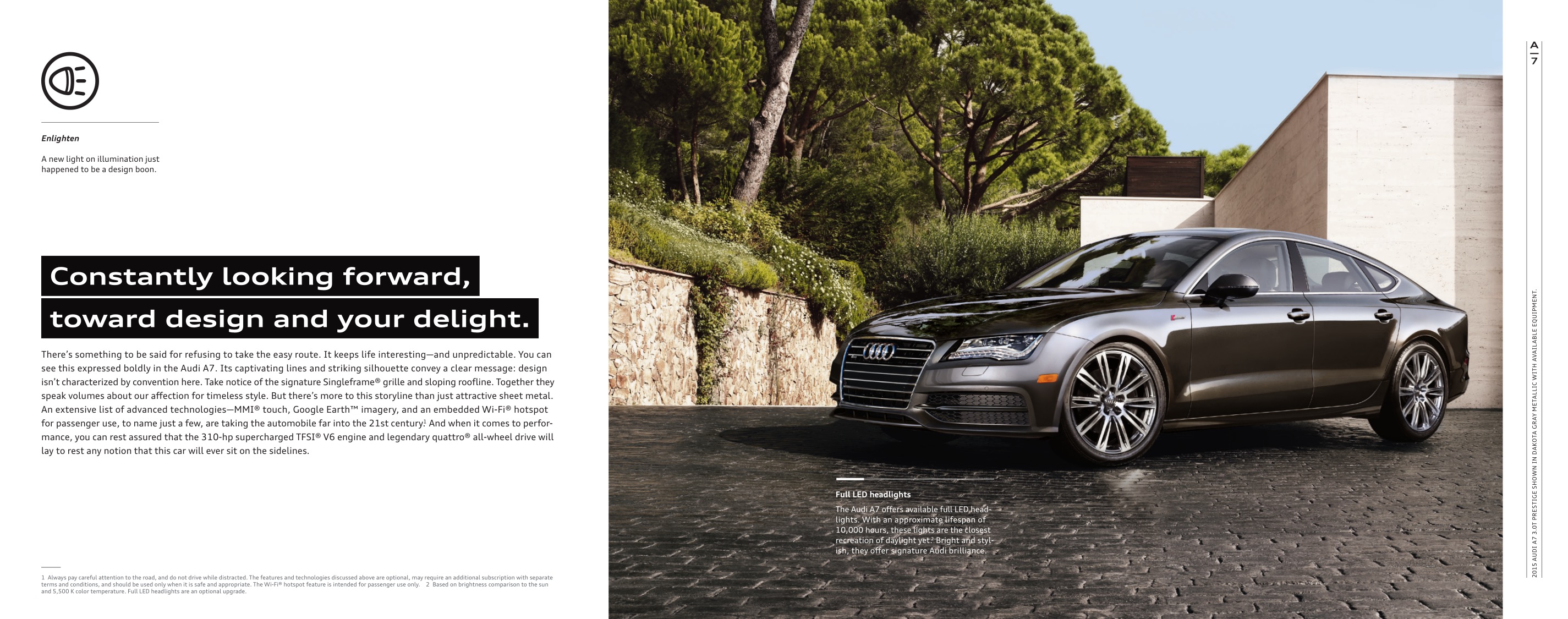 2015 Audi A7 Brochure Page 21